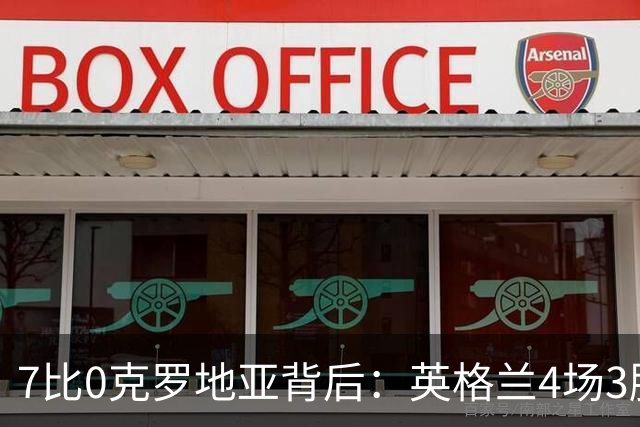 7比0克罗地亚背后：英格兰4场3胜，有人上位有人掉队